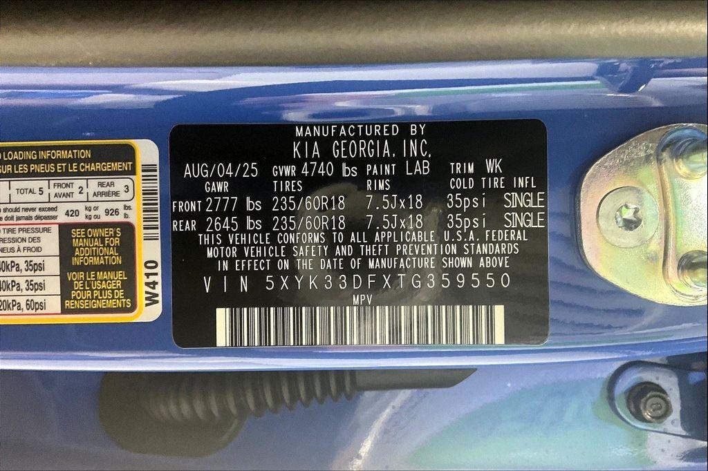 new 2026 Kia Sportage car, priced at $32,200