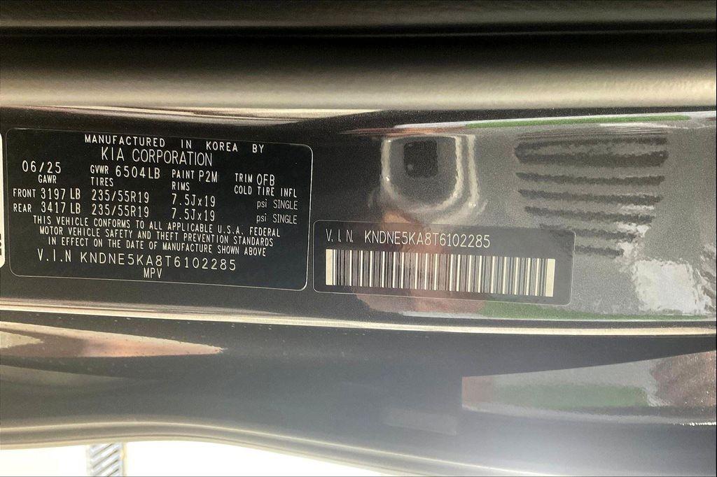 new 2026 Kia Carnival Hybrid car, priced at $50,790