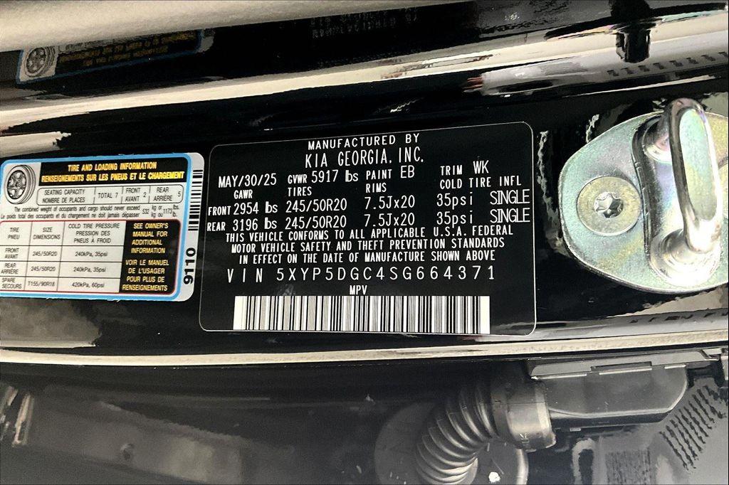 new 2025 Kia Telluride car, priced at $52,205