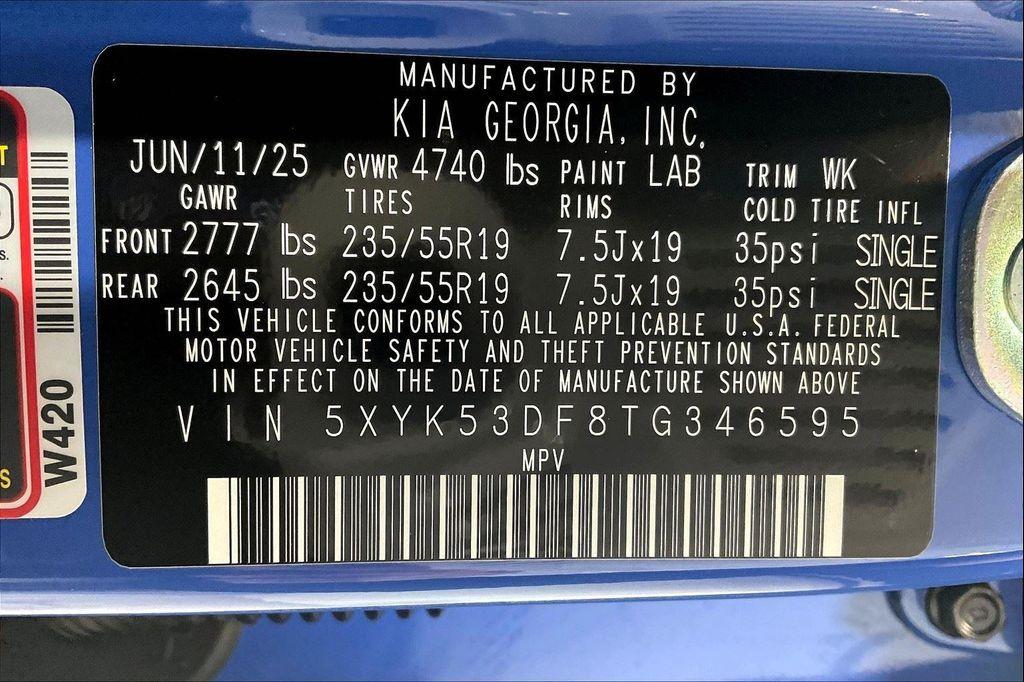 new 2026 Kia Sportage car, priced at $37,885