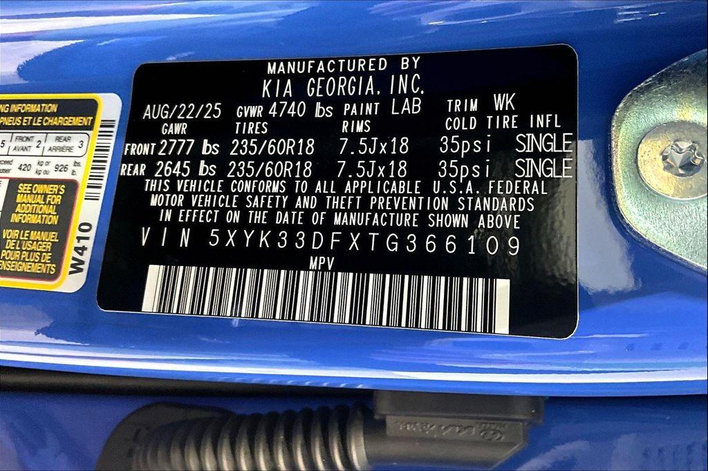 new 2026 Kia Sportage car, priced at $33,455