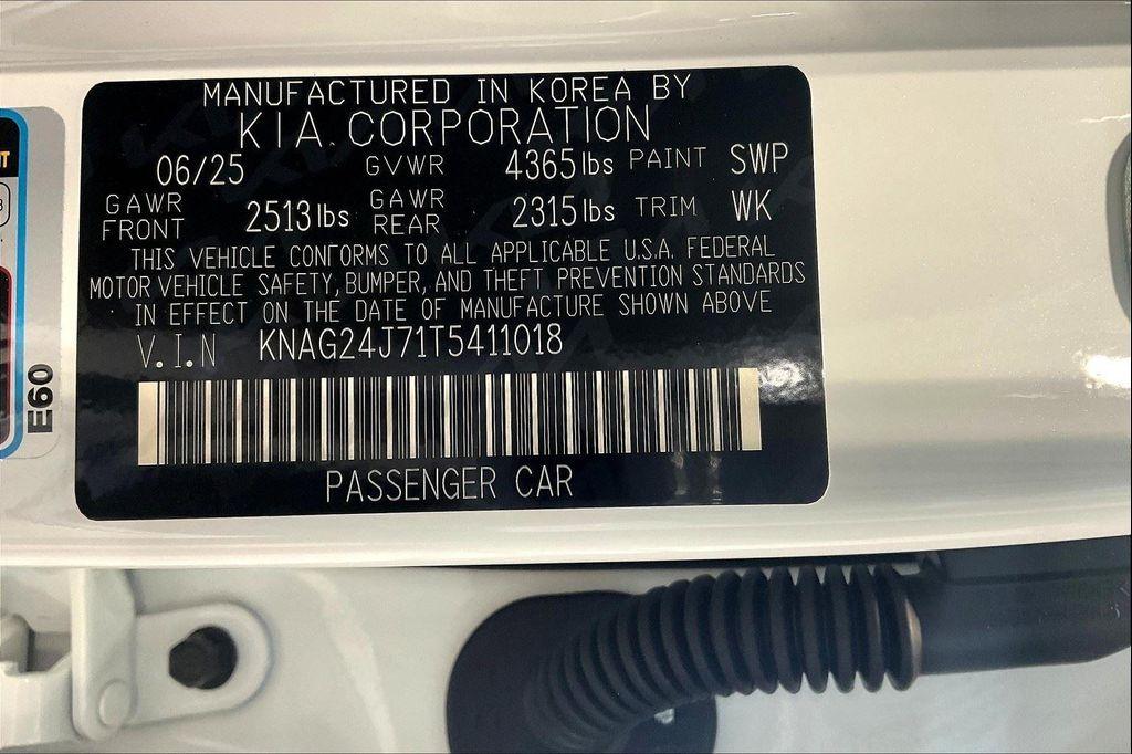 new 2026 Kia K5 car, priced at $29,060