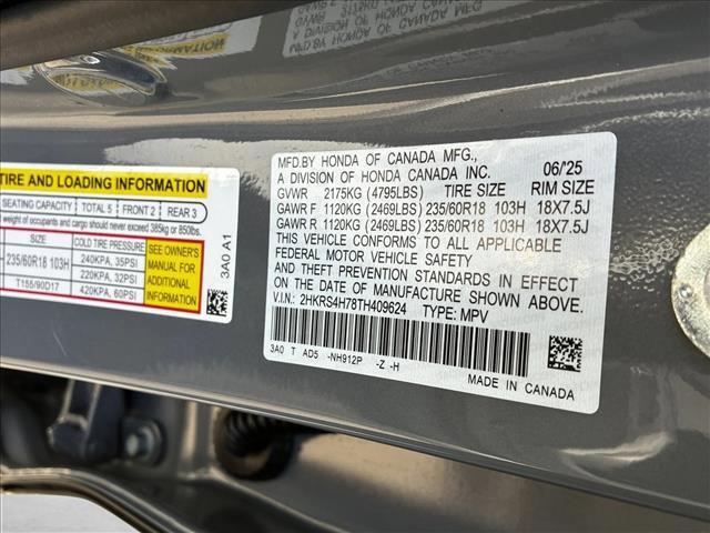 used 2026 Honda CR-V car, priced at $35,990