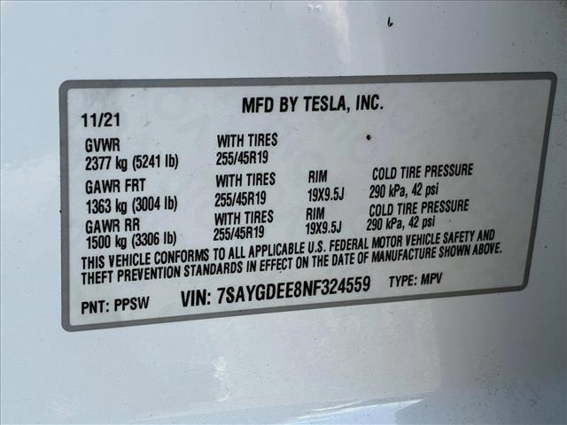 used 2022 Tesla Model Y car, priced at $27,000