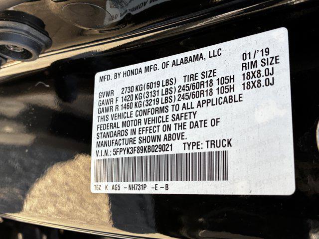 used 2019 Honda Ridgeline car, priced at $23,692