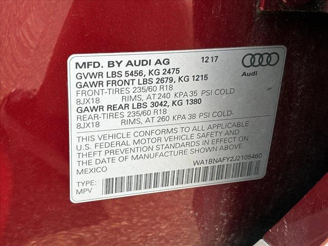 used 2018 Audi Q5 car, priced at $19,512