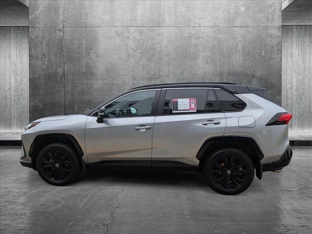 used 2022 Toyota RAV4 Hybrid car, priced at $36,448