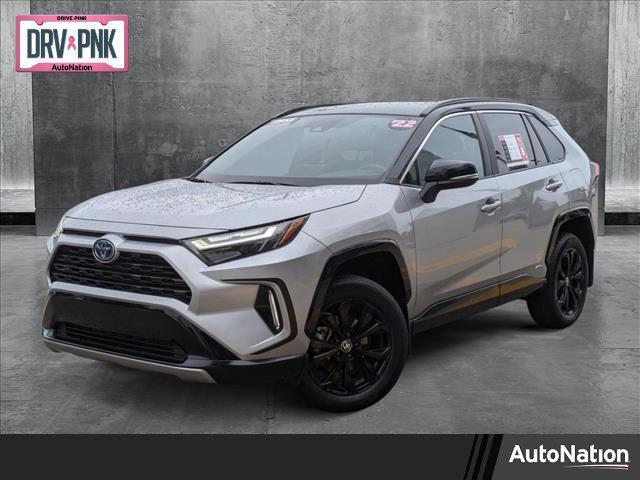 used 2022 Toyota RAV4 Hybrid car, priced at $36,448