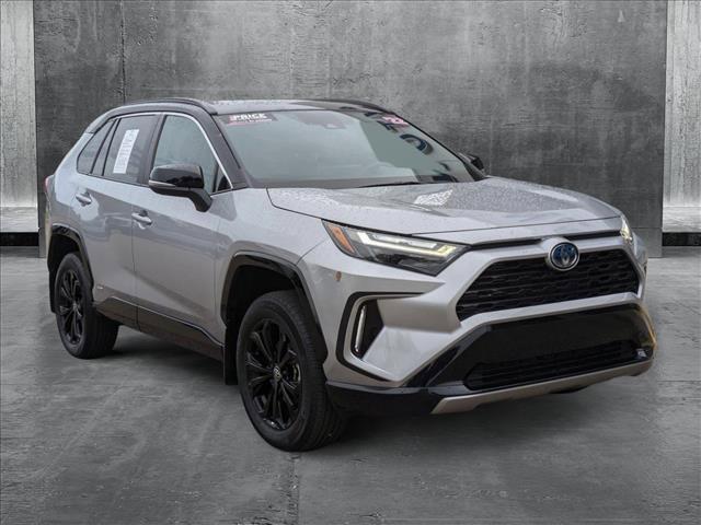 used 2022 Toyota RAV4 Hybrid car, priced at $36,448