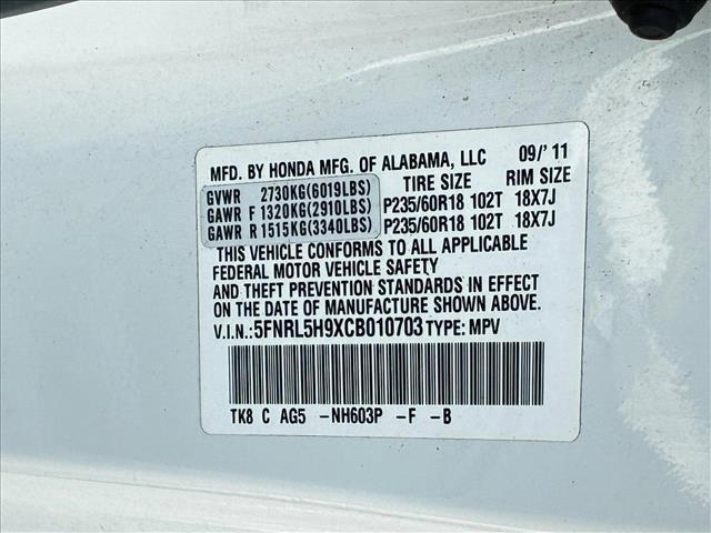 used 2012 Honda Odyssey car, priced at $13,991