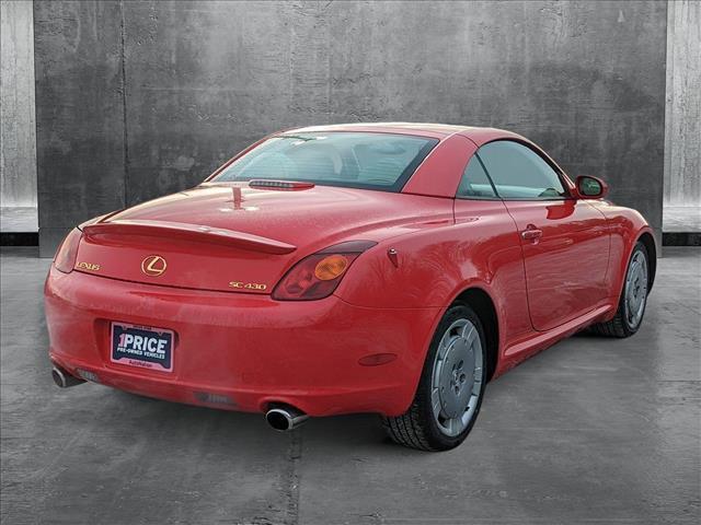 used 2003 Lexus SC 430 car, priced at $15,991