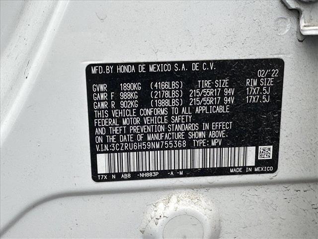 used 2022 Honda HR-V car, priced at $22,490