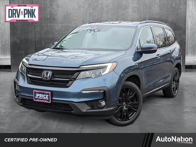 used 2022 Honda Pilot car, priced at $32,491