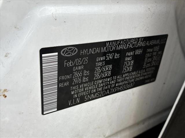 used 2023 Hyundai Santa Fe car, priced at $22,498