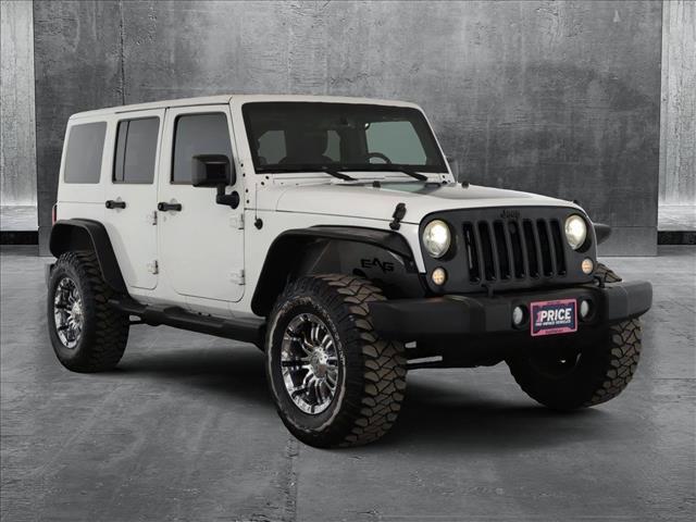 used 2014 Jeep Wrangler Unlimited car, priced at $16,998