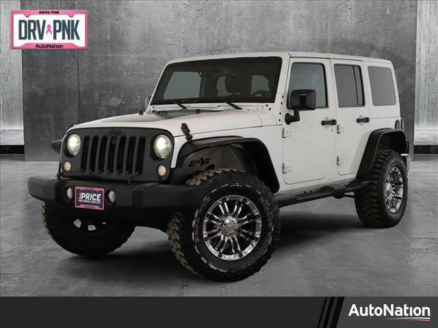 used 2014 Jeep Wrangler Unlimited car, priced at $16,998