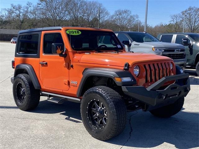 used 2018 Jeep Wrangler car, priced at $22,852