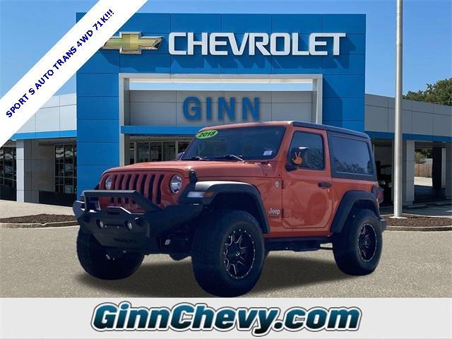 used 2018 Jeep Wrangler car, priced at $22,852