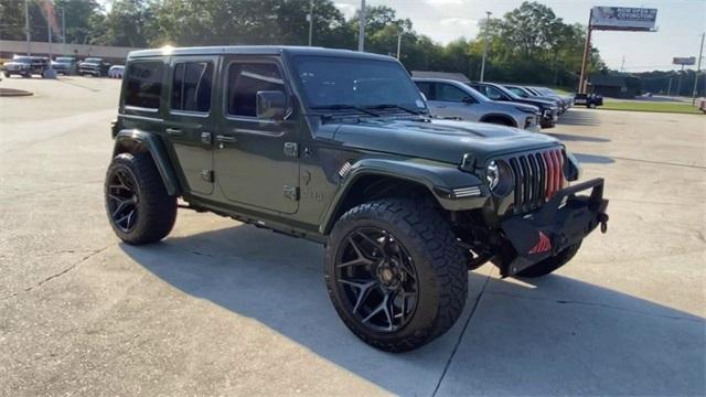 used 2021 Jeep Wrangler Unlimited car, priced at $34,871