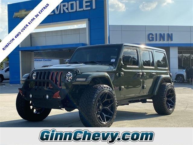 used 2021 Jeep Wrangler Unlimited car, priced at $34,871