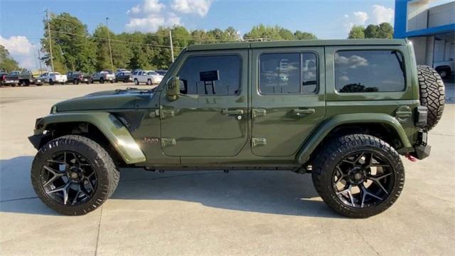 used 2021 Jeep Wrangler Unlimited car, priced at $34,871