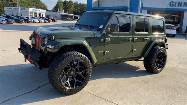 used 2021 Jeep Wrangler Unlimited car, priced at $34,871