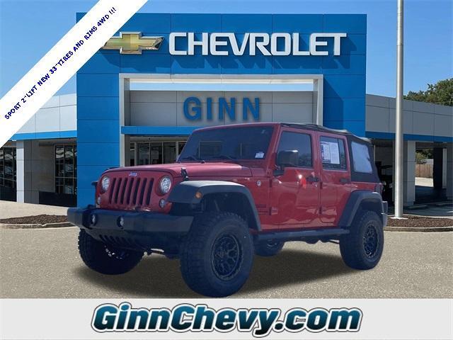 used 2017 Jeep Wrangler Unlimited car, priced at $23,287