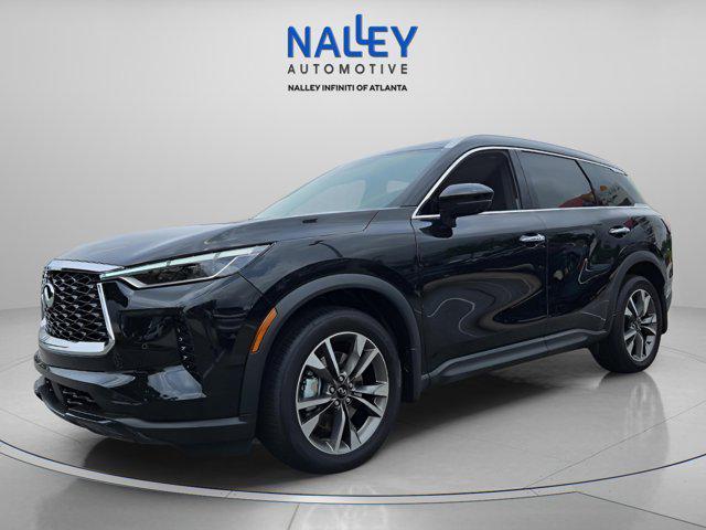 new 2025 INFINITI QX60 car, priced at $58,080