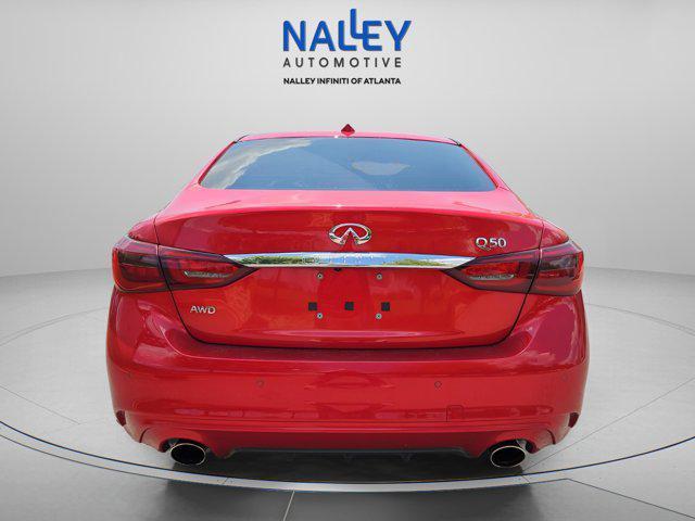 used 2022 INFINITI Q50 car, priced at $28,731