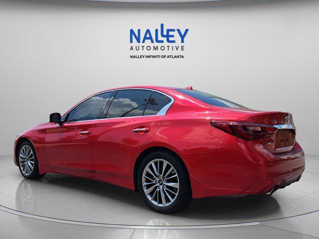 used 2022 INFINITI Q50 car, priced at $28,731