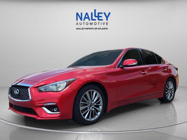 used 2022 INFINITI Q50 car, priced at $28,731