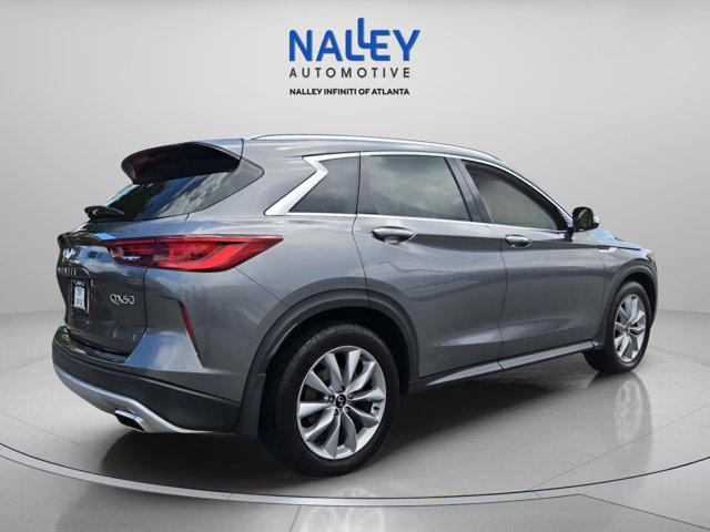 used 2022 INFINITI QX50 car, priced at $28,595