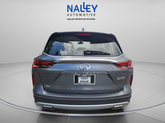 used 2022 INFINITI QX50 car, priced at $28,595