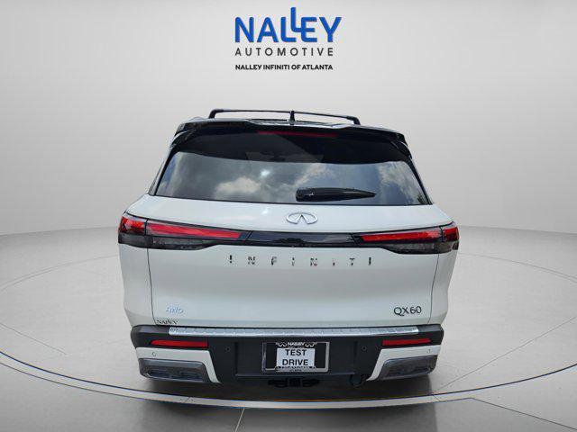 new 2025 INFINITI QX60 car, priced at $66,550