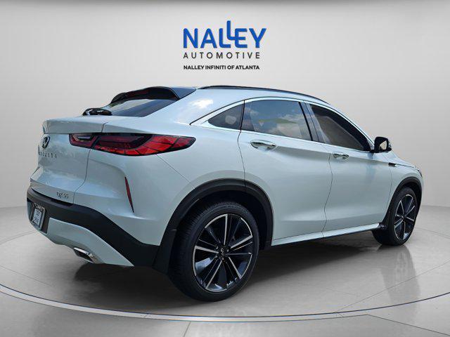 new 2025 INFINITI QX55 car, priced at $54,080