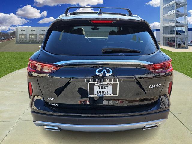 new 2025 INFINITI QX50 car, priced at $47,211