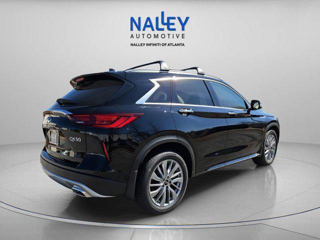 new 2025 INFINITI QX50 car, priced at $47,435