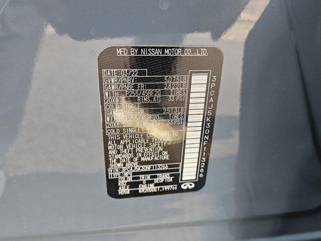 used 2022 INFINITI QX55 car, priced at $33,343