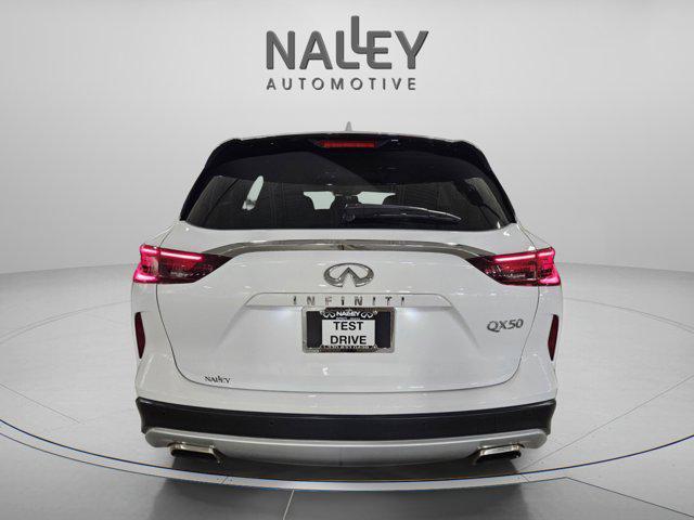 used 2022 INFINITI QX50 car, priced at $28,595