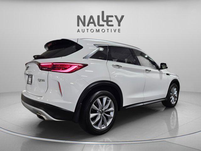 used 2022 INFINITI QX50 car, priced at $28,595