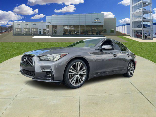 used 2022 INFINITI Q50 car, priced at $30,987