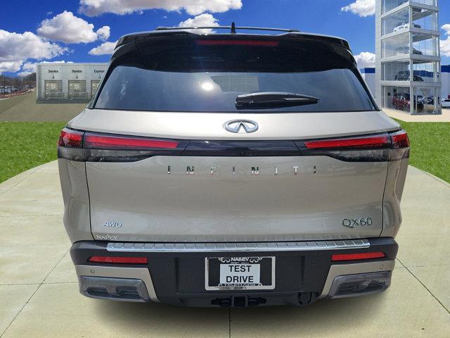 new 2025 INFINITI QX60 car, priced at $66,550
