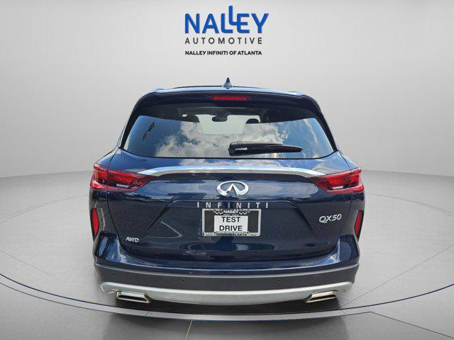 used 2022 INFINITI QX50 car, priced at $31,738
