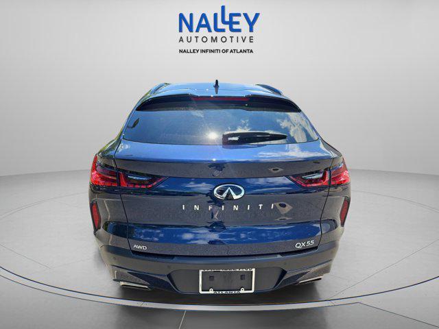 used 2024 INFINITI QX55 car, priced at $37,899