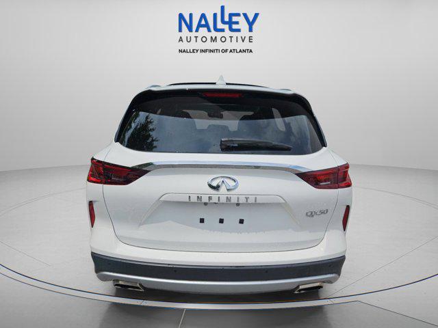 used 2022 INFINITI QX50 car, priced at $28,585