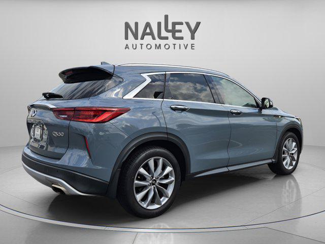 used 2022 INFINITI QX50 car, priced at $27,424