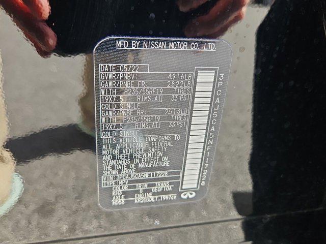 used 2022 INFINITI QX50 car, priced at $30,311