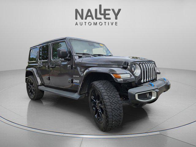used 2022 Jeep Wrangler Unlimited 4xe car, priced at $28,979