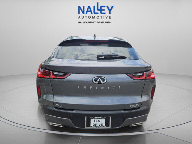 new 2025 INFINITI QX55 car, priced at $50,750