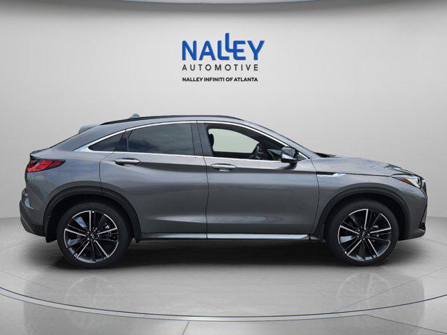 new 2025 INFINITI QX55 car, priced at $50,750